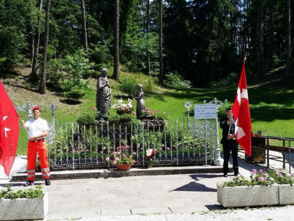 PELLEGRINAGGIO A PINÈ CON I CAVALIERI DELL&#039;ORDINE DI MALTA DI VERONA